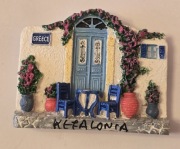 Magnes na lodówkę ceramiczny Grecja KEFALONIA Kreta Crete Heraklion (42) 