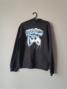 Nowa bluza h&M 158/164 czarna napis