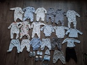 Zestaw ubranek rozmiar 50-68 dla chłopca