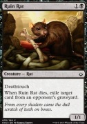 MTG Hour of Devastation: Ruin Rat FOIL