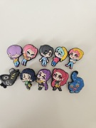 Crocs przypinki kpop demon hunters huntrix Rumi