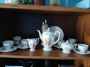 Serwis kawowy Rosenthal Sommerstrauss Maria Letnie kwiaty 6 osób