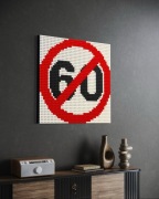 Przekreślona 60 Klocki Obraz 2304 Elementy