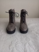 Botki Tamaris, szare, rozmiar 39