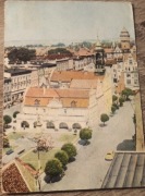 Kluczbork - Barokowe kamieniczki i stempel 18 wyścig pokoju okolicznosciowy