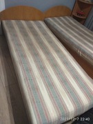 wersalka, łóżko 2 szt.