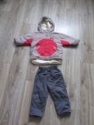 komplet na zimę kombinezon r 86 kurtka spodnie 18 miesięcy