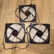 Wentylatory KRUX Static Rainbow - zestaw x2 140 mm, x1 120 mm ARGB