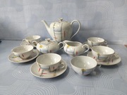 Serwis kawowy "Julita" porcelana Wawel New Look 
