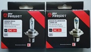 2x żarówka H4 Xenon White / Blue 