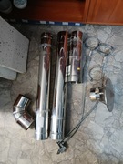 Zestaw kominowy rur nierdzewnych 130