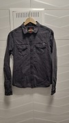 Koszula Superdry r. 12 / 40 / L jeans szara western