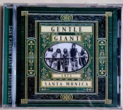GENTLE GIANT "Live in Santa Monica 1975 " CD z 2005 r made in U.K.