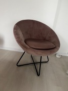 Fotel welurowy Westwing