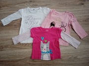 3 x bluzka długi rękaw Carter's rozm.86