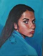 Portret latynoskiej kobiety