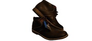 Buty męskie zimowe skórzane, eleganckie r. 43