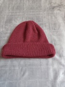 Bordowa zimowa czapka Terranova