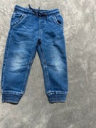 Bez wad Spodnie jeansy joggery Lupilu 92cm 2lata 24msc #1744