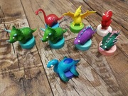 Figurki Dinozaury stempelki - 8szt