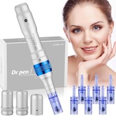 Dr Pen Ultima A6 mezoterapia mikroigłowa + 6 kartridży w komplecie
