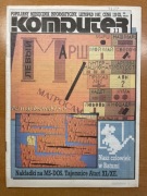 Czasopismo - KOMPUTER - LISTOPAD 1987 jak nowe!