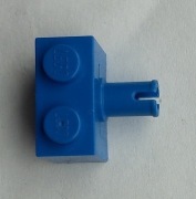 LEGO 2458 Niebieski klocek 1 x 2 z Pinem 6575