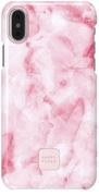 Case iPhone XS MAX –  obudowa, etui, Pink Marble, różowy, marmur, pastelowy