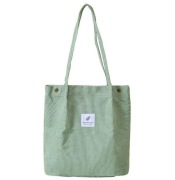 Trorba zielona Na Ramię Duża Miejska Płócienna Na Zakupy