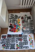KOMPLETNY Zestaw LEGO DUPLO 10507 Pociąg + 3x Tory 10506 + Zwierzątka 10838