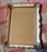 Piękna antyczna ramka z tworzywa sztucznego  z lat 70-tych