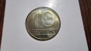 moneta 10 złotych 1989