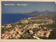 Moraitika, Korfu Większa pocztówka zapisana ze znaczkiem – Grecja