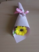 Słonecznik mydlany na dzień kobiet, podziękowanie 