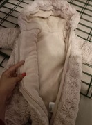 Kombinezon różowy i buciki bardzo ciepłe NOWE dla dziewczynki 