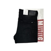 Spodnie męskie jeansy Mustang Oregon Slim 802 Black W35 L36