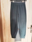 Szare spodnie polarowe piżama dresy rozmiar 146-152