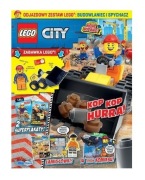LEGO City Czasopismo - 10/2023 - Budowlaniec i Spychacz klocki