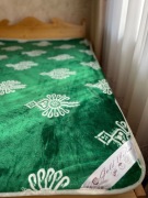 Koc z wełny owczej Merino i polaru (155x200cm)