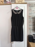 Czarna sukienka koktajlowa - Zara rozmiar M (38)