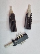 PETRICK 314/2U przełącznik DPDT ON-OFF biały