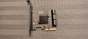 Karta PCIE, adapter 1x do 6 SATA, PCE6SAT-A01