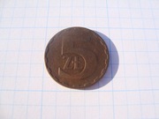 Polska moneta 5 zł złotych 1984