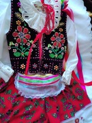 Strój krakowski komplet nowy 4-7 lat