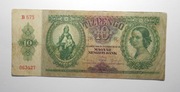 Stary banknot Węgry