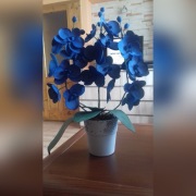 Storczyk z foamiranu