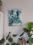 własnoręcznie malowany Obraz 40x50cm