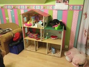 duży domek dla lalek 