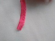 Koronka ozdobna 10mm ciemny różowy 16,5 m