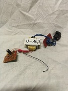 Transformator małej mocy z zasilaczem sprawny techn w 100% Uwy = 16,7 V 